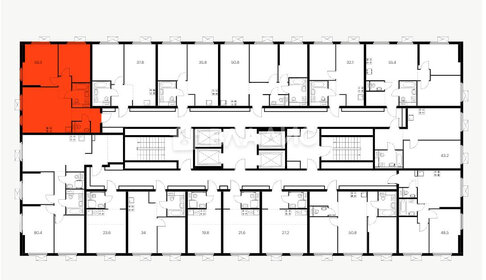 Квартира 59,3 м², 2-комнатная - изображение 2