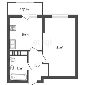 Квартира 37,3 м², 1-комнатная - изображение 1