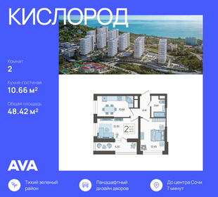 78 м², 2-комнатная квартира 16 500 000 ₽ - изображение 103