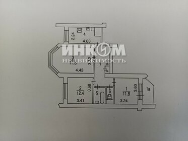 67 м², 3-комнатная квартира 28 500 000 ₽ - изображение 3