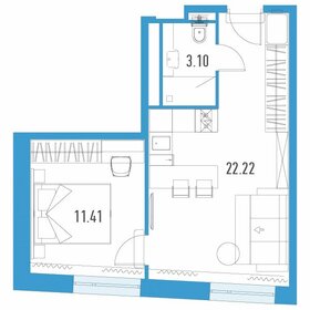 Квартира 36,7 м², 1-комнатные - изображение 1