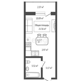 27 м², 1-комнатная квартира 4 500 000 ₽ - изображение 27