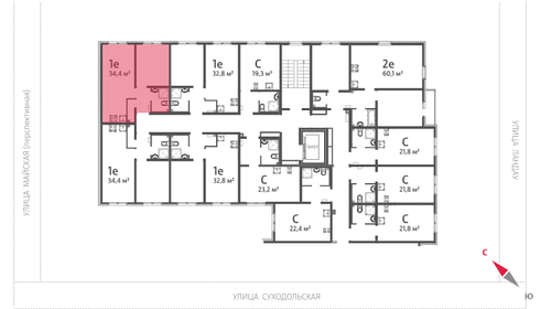 37,2 м², 1-комнатная квартира 4 200 000 ₽ - изображение 42