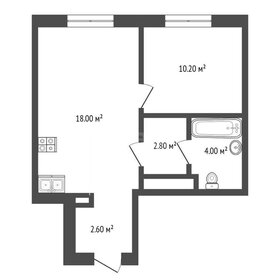 Квартира 37,8 м², 1-комнатная - изображение 2