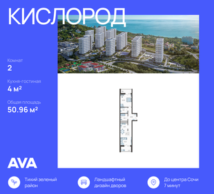 87,3 м², 2-комнатная квартира 17 900 000 ₽ - изображение 62