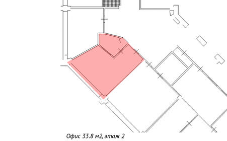 31,4 м², офис 38 000 ₽ в месяц - изображение 35