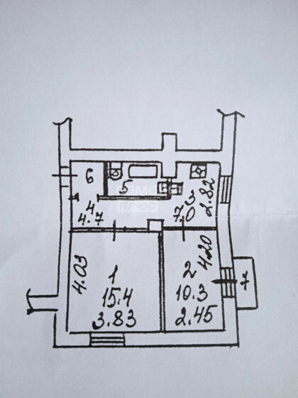 19,8 м², комната 2 450 000 ₽ - изображение 101