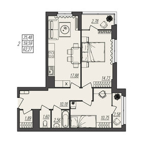 80 м², 3-комнатная квартира 10 500 000 ₽ - изображение 98