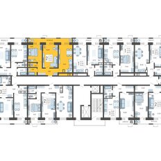 Квартира 59,6 м², 2-комнатная - изображение 2