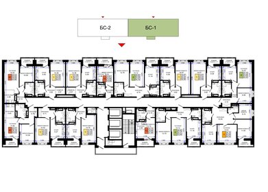 54,8 м², 2-комнатная квартира 6 845 000 ₽ - изображение 21