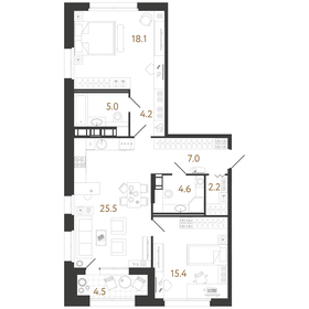 82 м², 2-комнатная квартира 27 549 244 ₽ - изображение 18