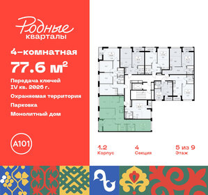 95 м², 4-комнатная квартира 20 000 000 ₽ - изображение 59