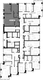 Квартира 64,6 м², 2-комнатная - изображение 2
