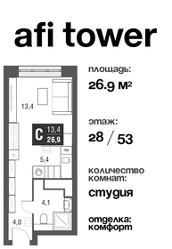 Квартира 115,3 м², 4-комнатная - изображение 1