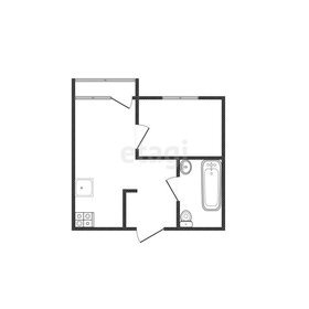 Квартира 31,2 м², 1-комнатная - изображение 1