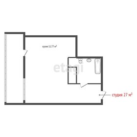 Квартира 27 м², студия - изображение 2