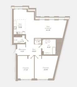 120 м², 2-комнатная квартира 132 660 000 ₽ - изображение 69