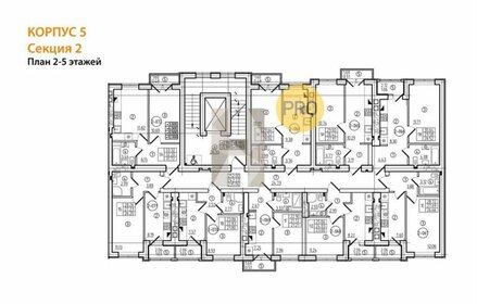 Квартира 21,7 м², 1-комнатная - изображение 2