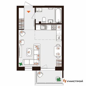 Квартира 31,8 м², 1-комнатная - изображение 1