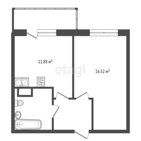 Квартира 39,4 м², 1-комнатная - изображение 1