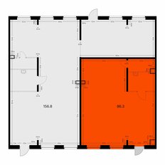 86,3 м², помещение свободного назначения - изображение 1