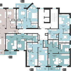 Квартира 49,4 м², 1-комнатная - изображение 2