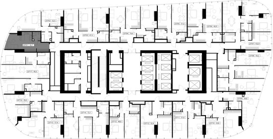Квартира 32,7 м², студия - изображение 3