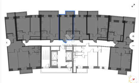 Квартира 25,3 м², студия - изображение 3