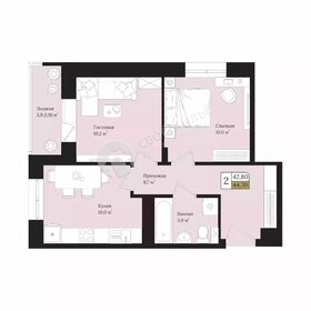 28,7 м², квартира-студия 4 250 000 ₽ - изображение 33