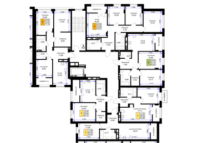 78 м², 3-комнатная квартира 8 900 000 ₽ - изображение 102
