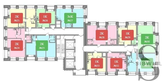 42 м², 2-комнатная квартира 8 150 000 ₽ - изображение 14