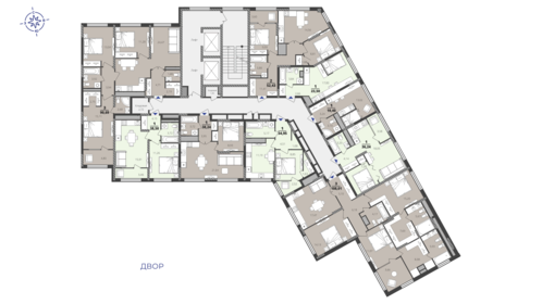 157 м², 4-комнатная квартира 10 500 000 ₽ - изображение 116