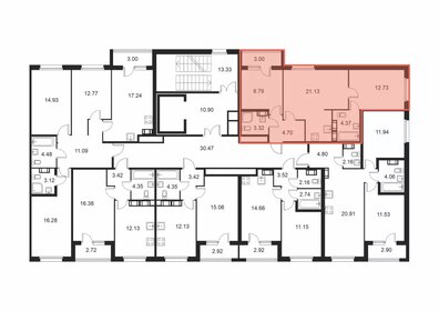 57,4 м², 2-комнатная квартира 8 949 720 ₽ - изображение 31