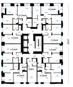 43,6 м², 1-комнатная квартира 5 390 000 ₽ - изображение 35