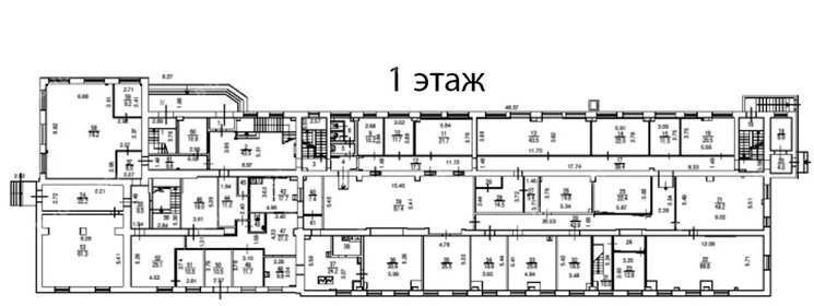 4436,1 м², офис 15 526 350 ₽ в месяц - изображение 32