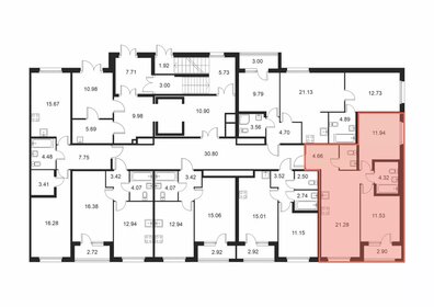 Квартира 57,7 м², 2-комнатная - изображение 2