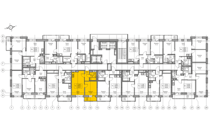 41,5 м², 1-комнатная квартира 7 100 000 ₽ - изображение 87