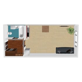 Квартира 28,2 м², студия - изображение 1