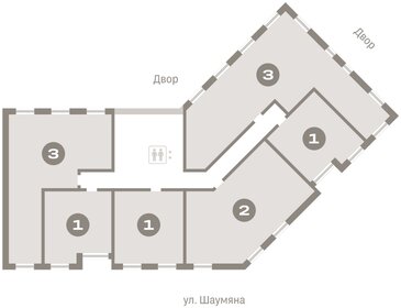 Квартира 116,4 м², 3-комнатная - изображение 2