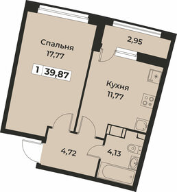 39,5 м², 1-комнатная квартира 6 433 610 ₽ - изображение 58
