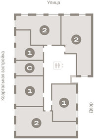 54 м², 1-комнатная квартира 5 910 000 ₽ - изображение 80