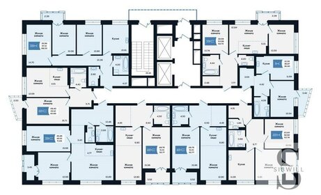 65,3 м², 2-комнатная квартира 8 100 000 ₽ - изображение 24