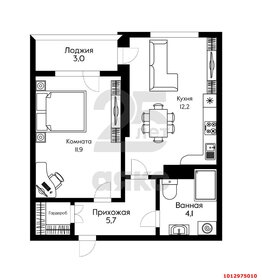 Квартира 36,9 м², 1-комнатная - изображение 1