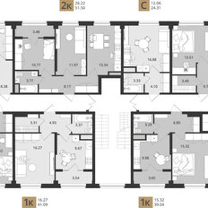 Квартира 41,1 м², 1-комнатная - изображение 3