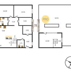 Квартира 158,7 м², 4-комнатная - изображение 2