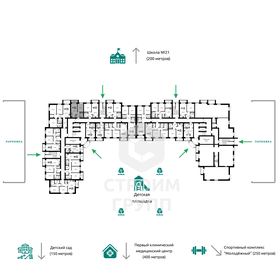 31,6 м², 1-комнатная квартира 2 100 000 ₽ - изображение 36