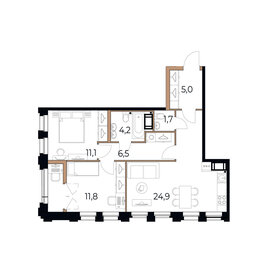 77,4 м², 3-комнатная квартира 7 900 000 ₽ - изображение 92