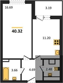 45 м², 2-комнатная квартира 4 080 000 ₽ - изображение 96