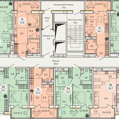 Квартира 34,7 м², 2-комнатная - изображение 3