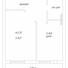 Квартира 40 м², 1-комнатная - изображение 3